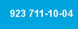 923 711-10-04 923 711-10-04